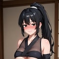 スケスケ忍者の女の子 2枚目