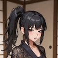 スケスケ忍者の女の子 6枚目