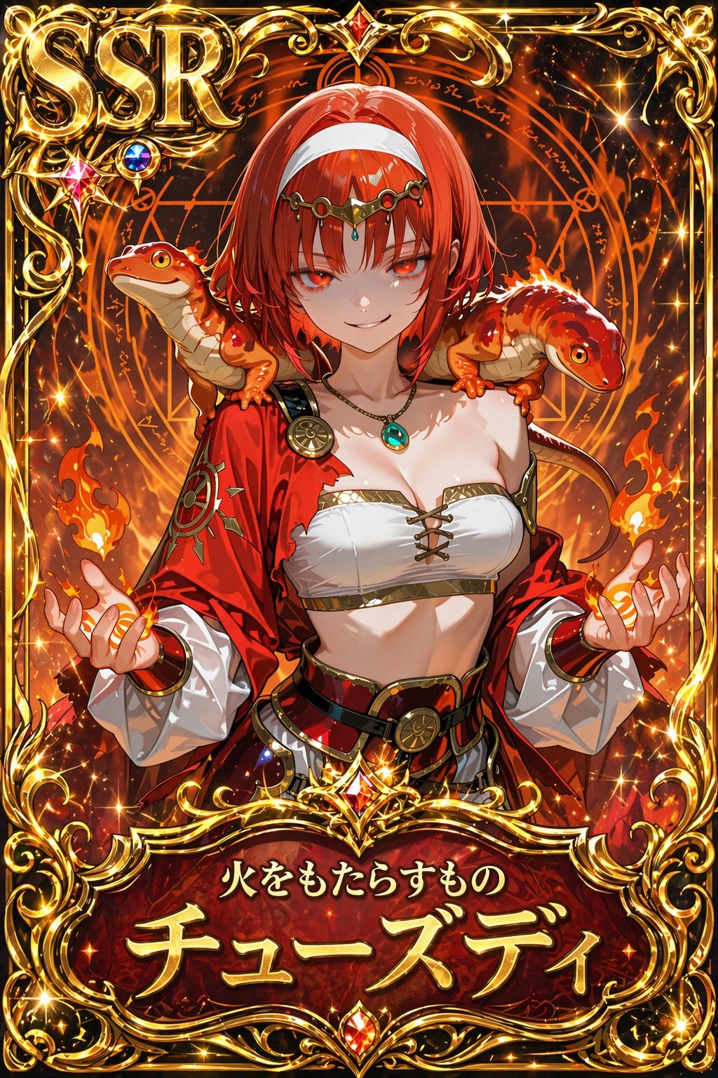 神格化カード。2