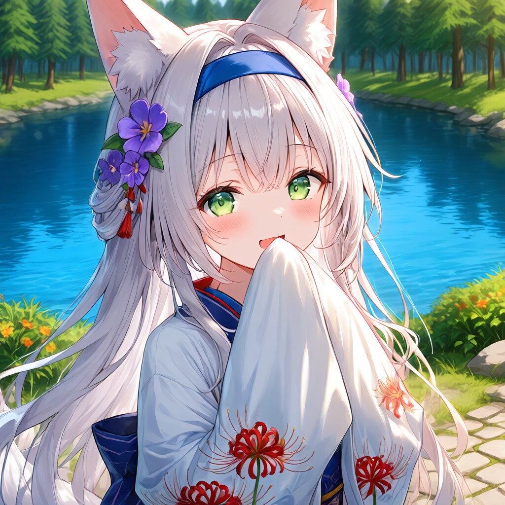 狐白 | の人気AIイラスト・グラビア