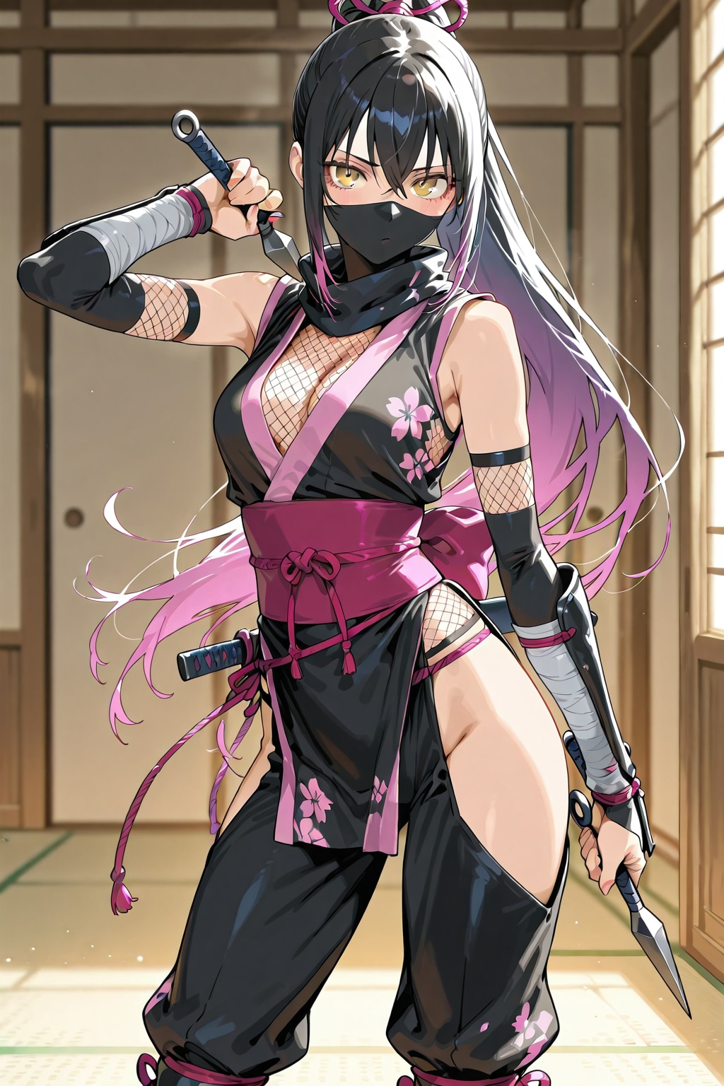 美少女くノ一 | の人気AIイラスト・グラビア