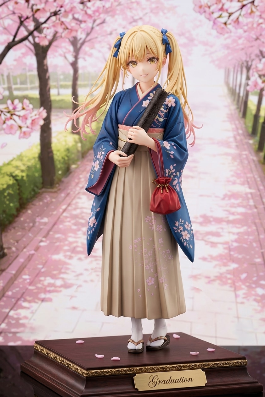 🌸卒業のフィギュア化💕 | の人気AIイラスト・グラビア