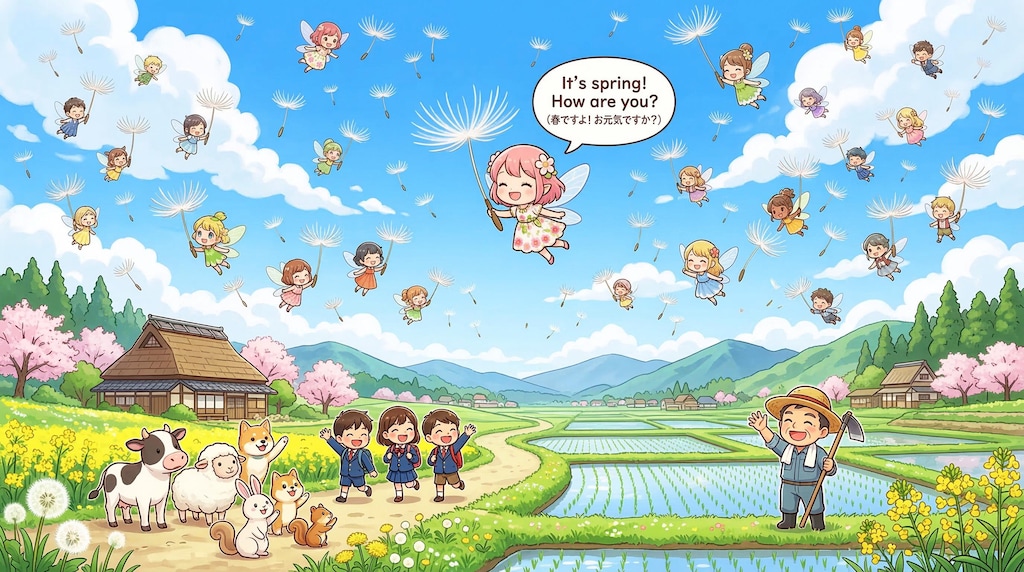 春を告げる妖精