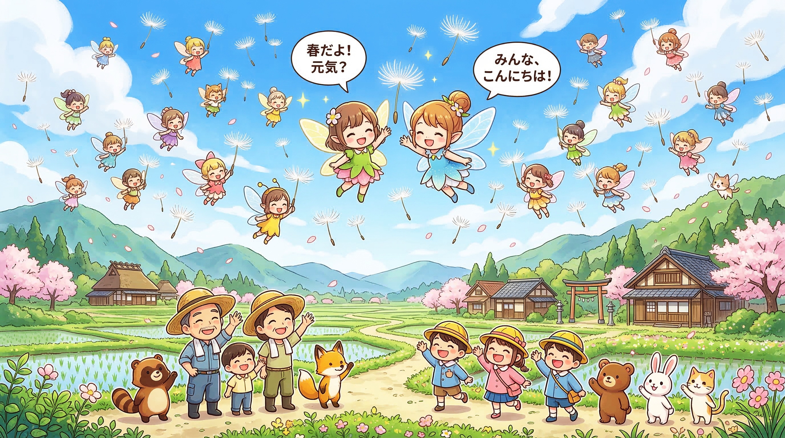 春を告げる妖精 | の人気AIイラスト・グラビア