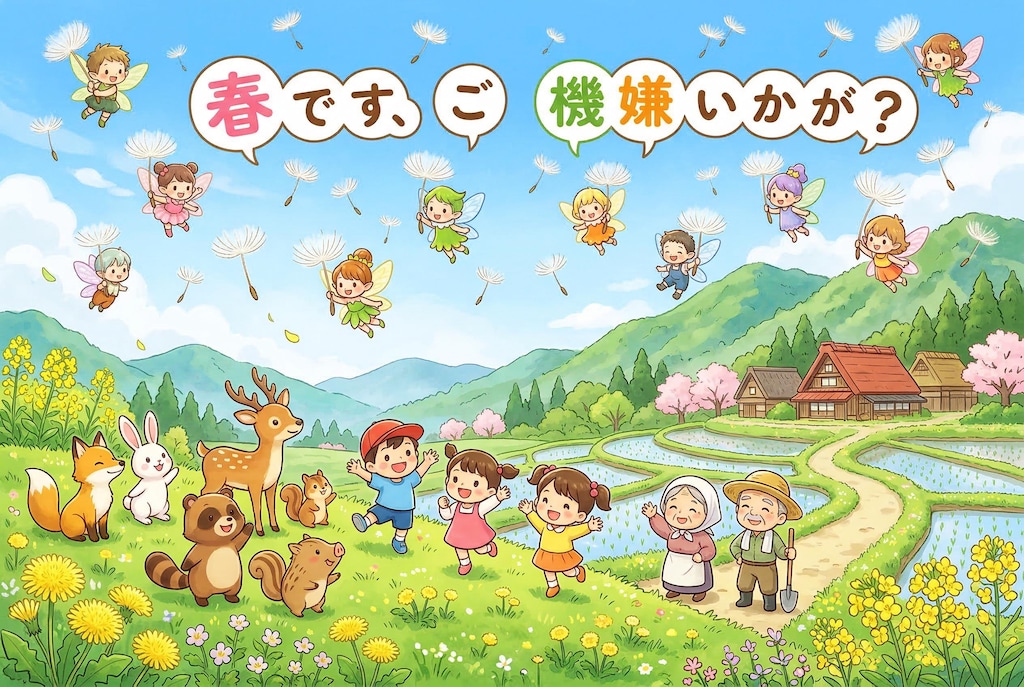 春を告げる妖精