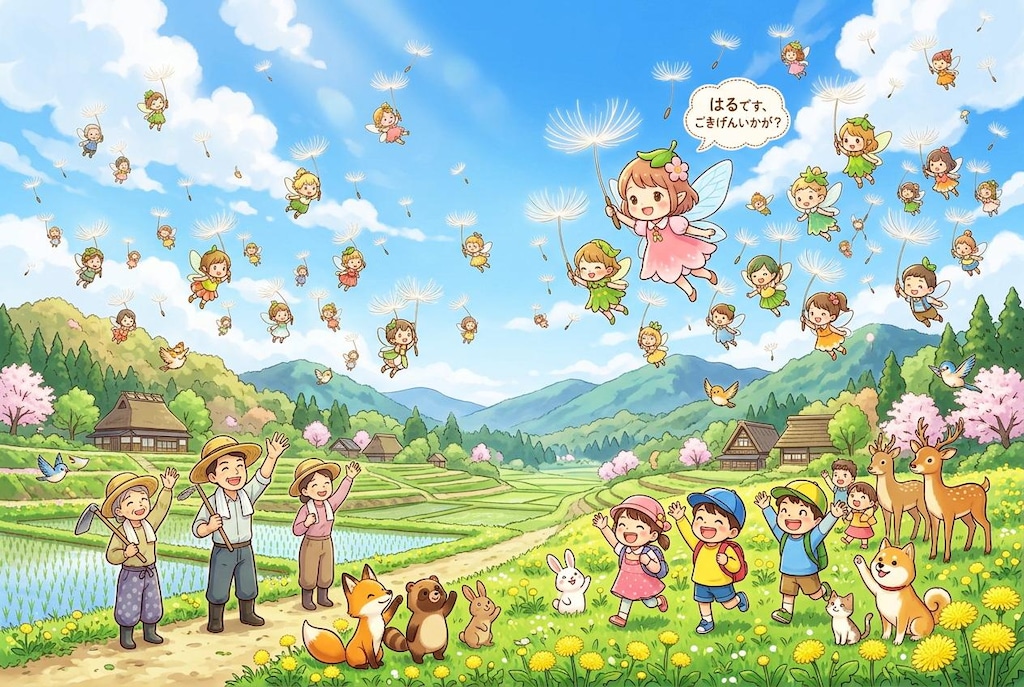 春を告げる妖精