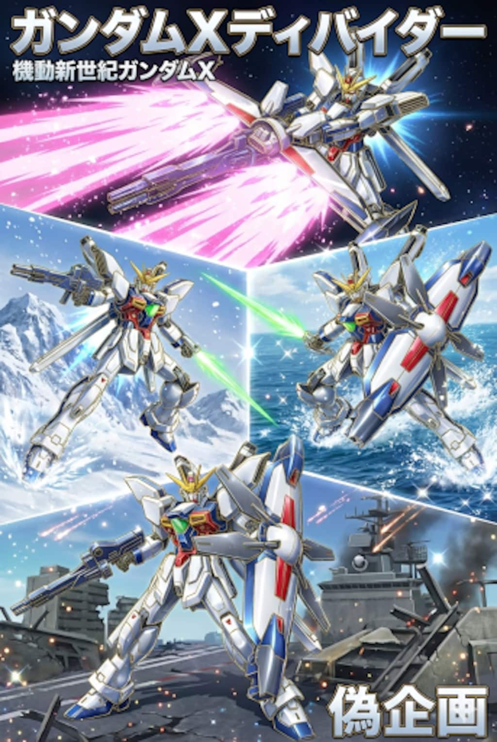 機動新世紀ガンダムX　ガンダムXディバイダー