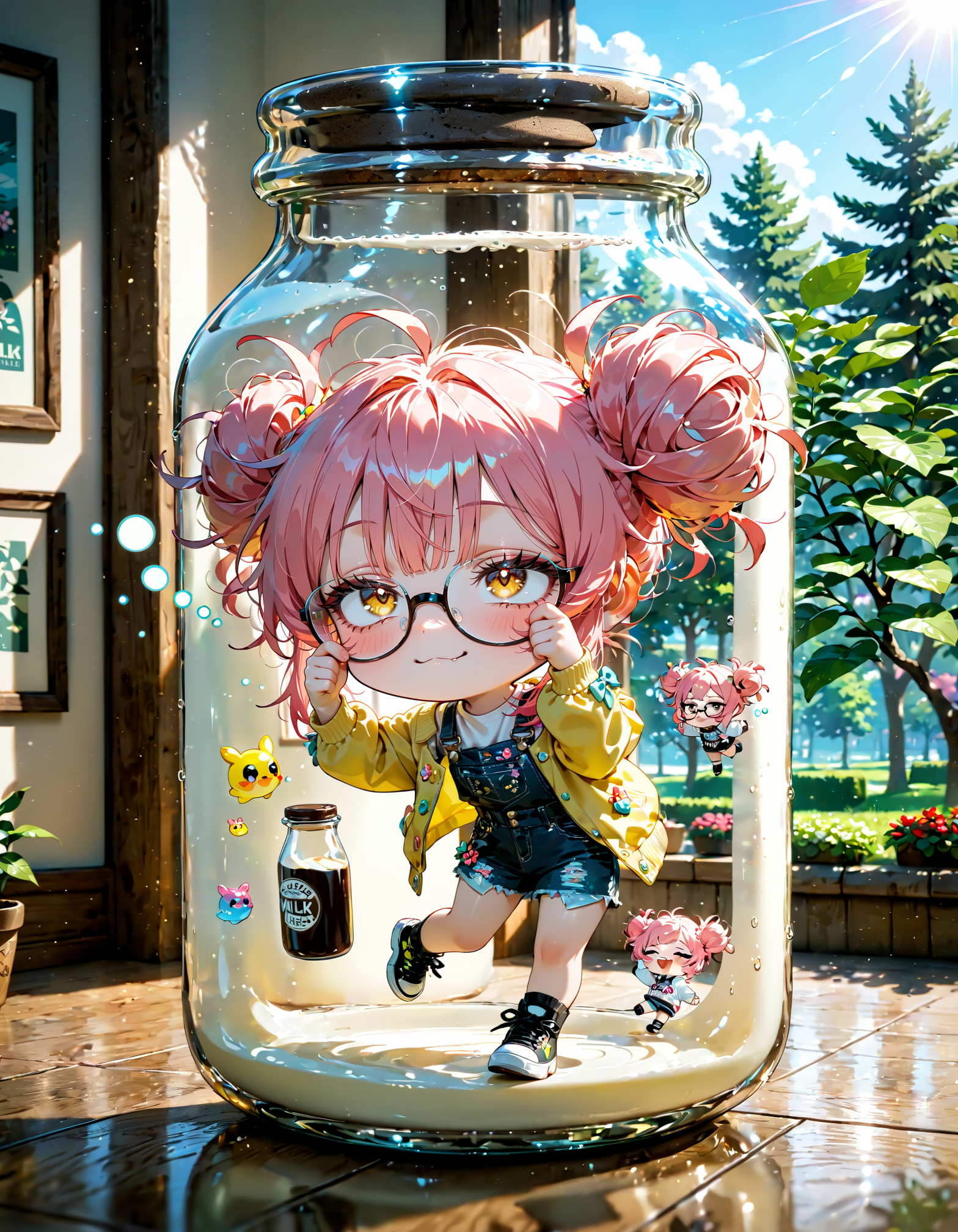 今日は何の日？　珈琲牛乳の日 | の人気AIイラスト・グラビア