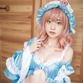 コスプレ（西行寺幽々子） 2枚目