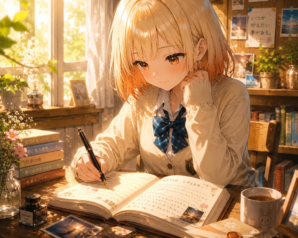 6月12日は日記の日。withうちの子白浜ひまり