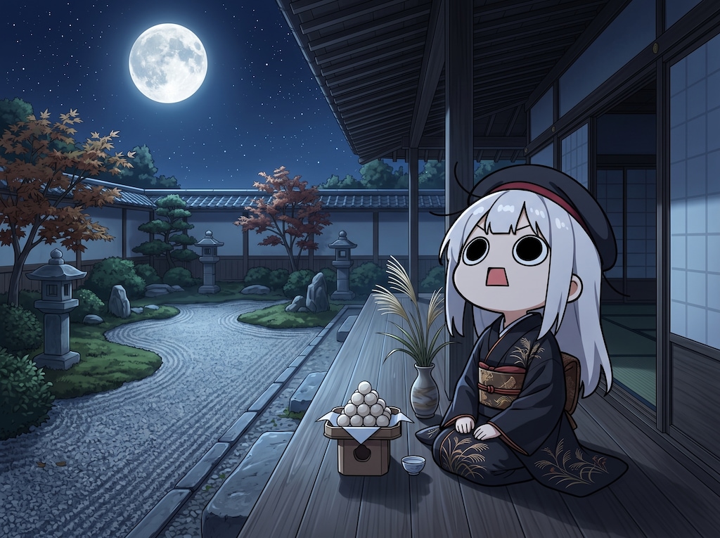 月見えらいこっちゃ嬢
