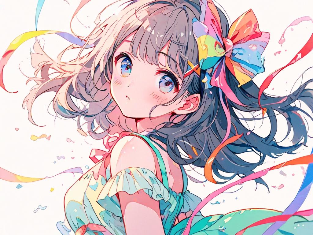 リボン | の人気AIイラスト・グラビア