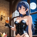 女王様衣装の海未(夜の玩具付き) 3枚目