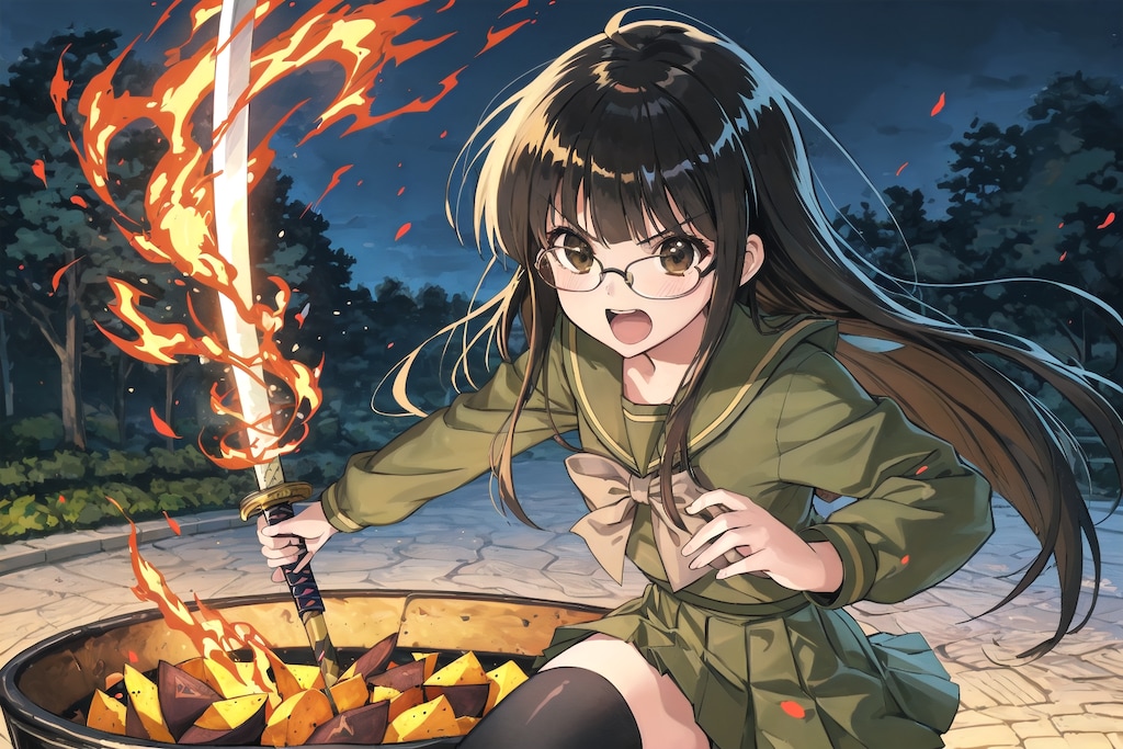 炎髪灼眼の焼き手　　　　　　　　　　　　　　　　　　　　🦉 犬浦るか子 🦉 ３０７