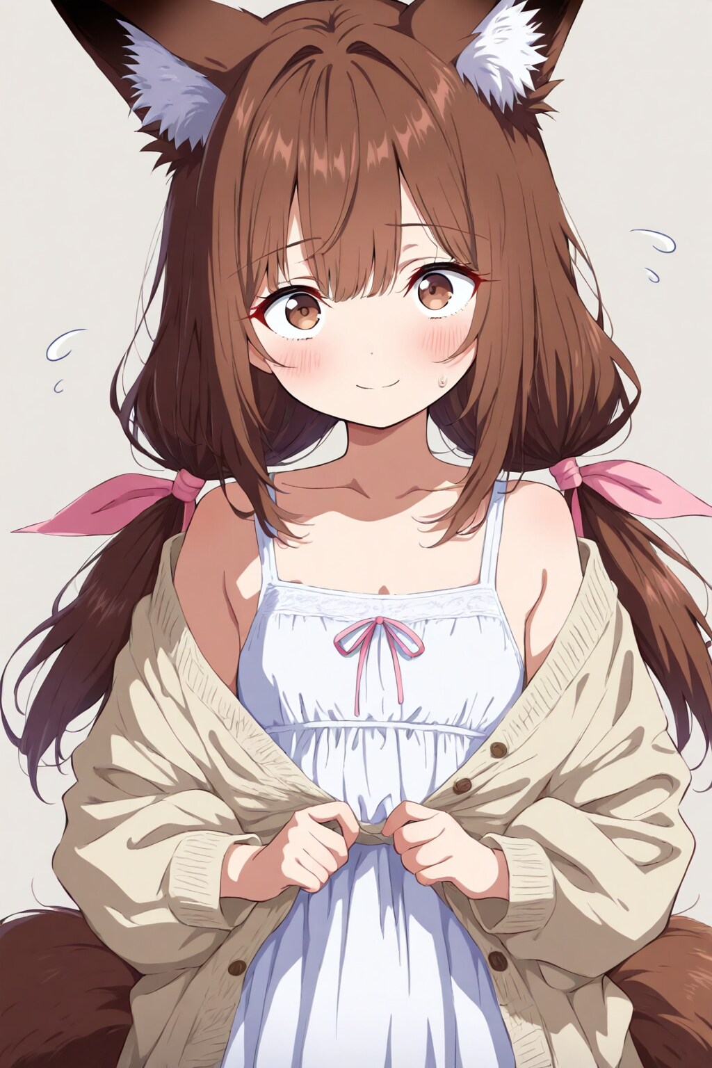 妖狐ちゃんポートレート２　ちょっと恥ずかしいんだけどぉ。
