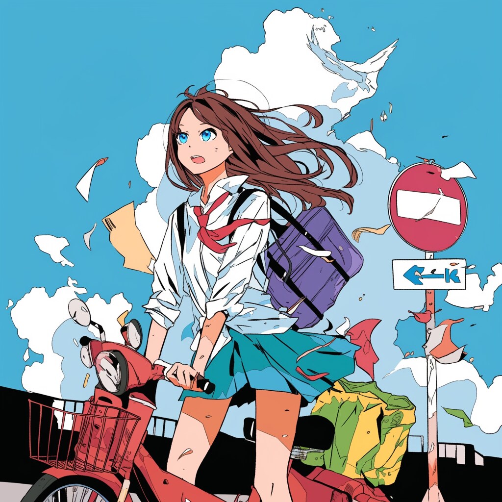 どっち行けばいいの～？ | の人気AIイラスト・グラビア