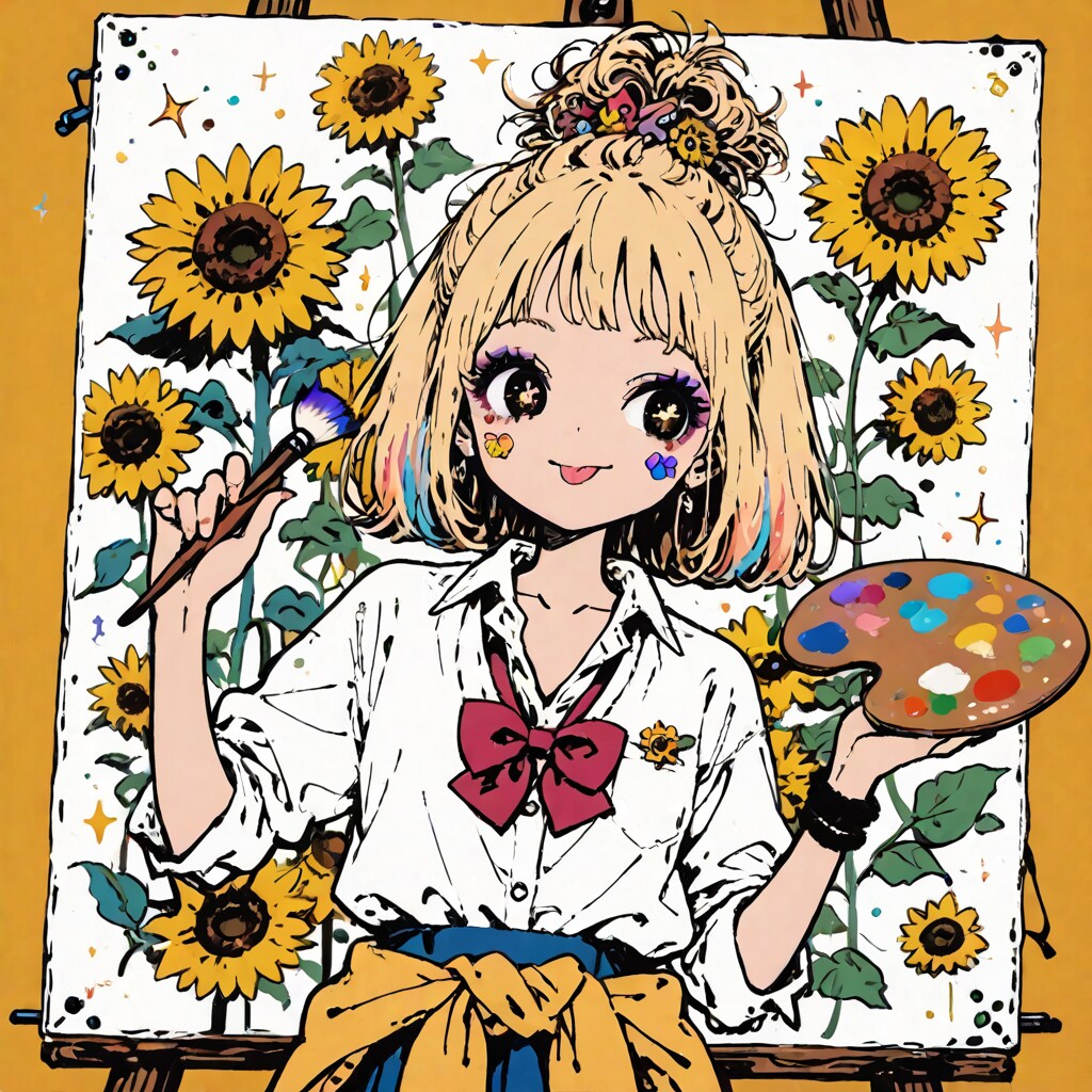 ギャル×絵画