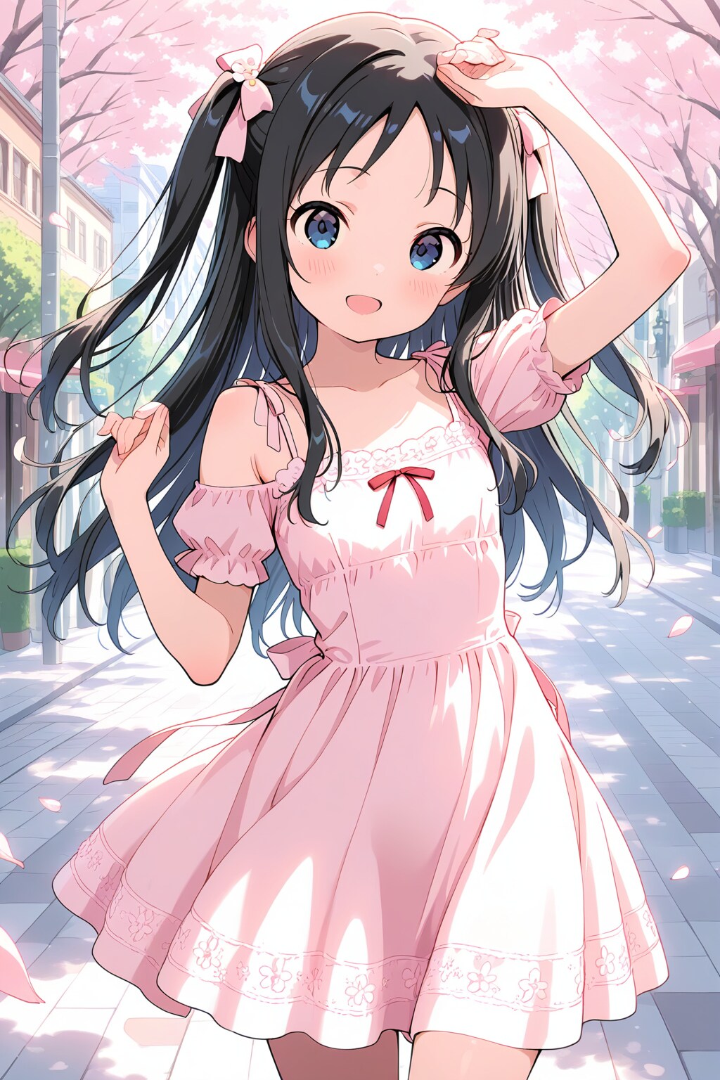 桜注意報 | の人気AIイラスト・グラビア