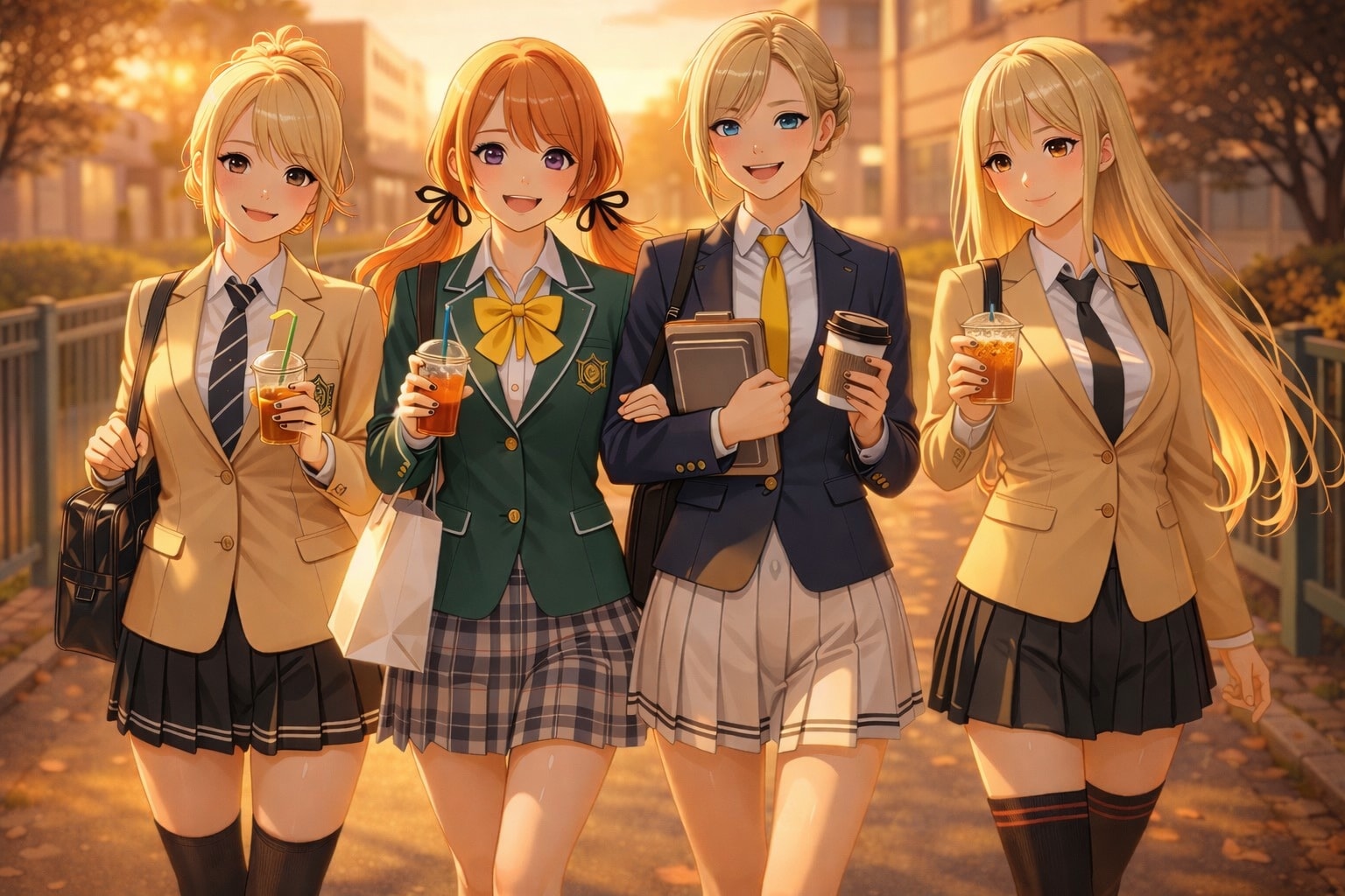 オリキャラの放課後 | の人気AIイラスト・グラビア