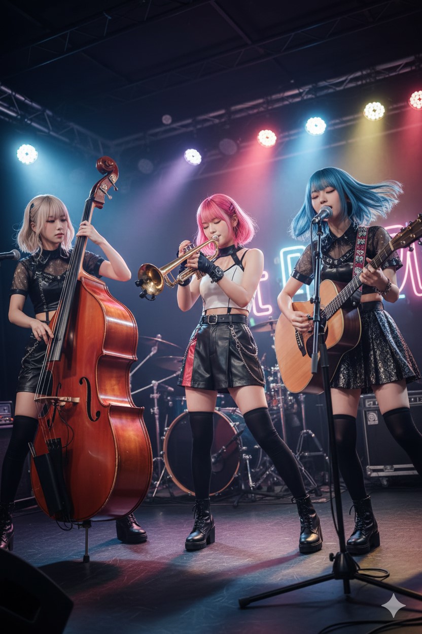 『十八時の音楽浴』 | の人気AIイラスト・グラビア