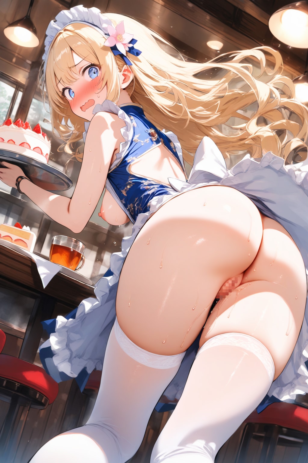 チーパオメイドカフェ (ノーパン)