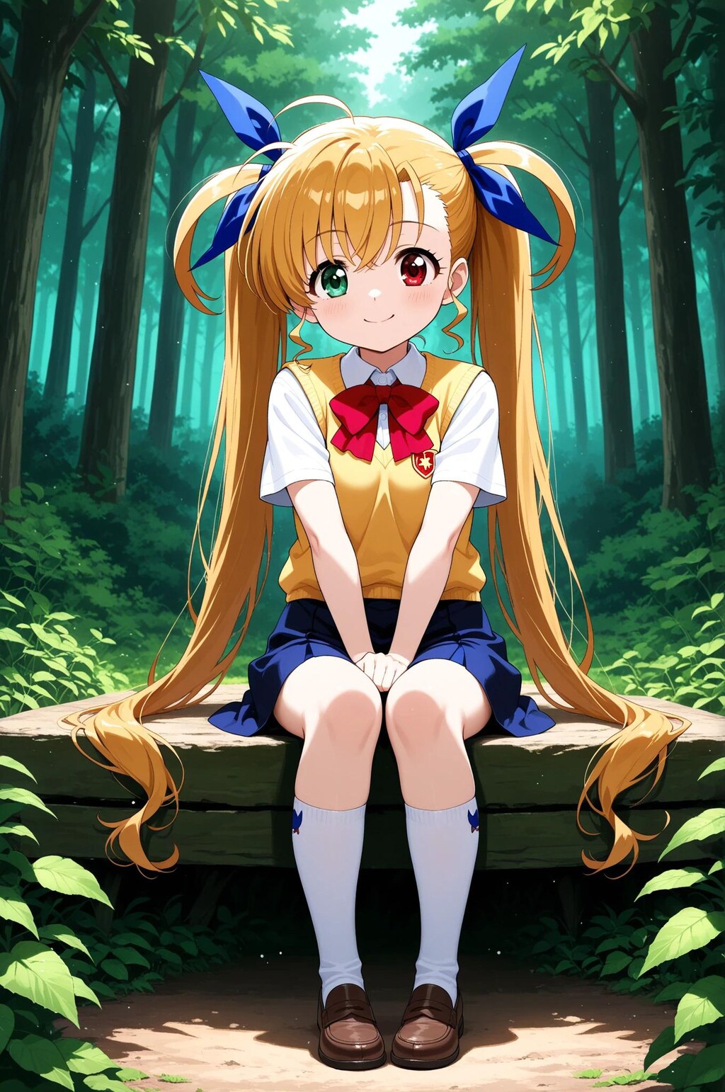 ヴィヴィオ➡　遊んでくれませ～んか♪