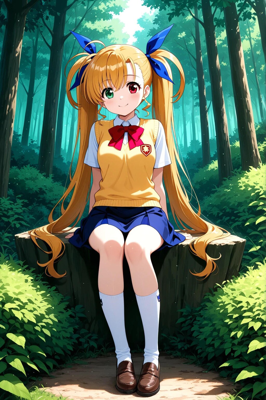 ヴィヴィオ➡　遊んでくれませ～んか♪