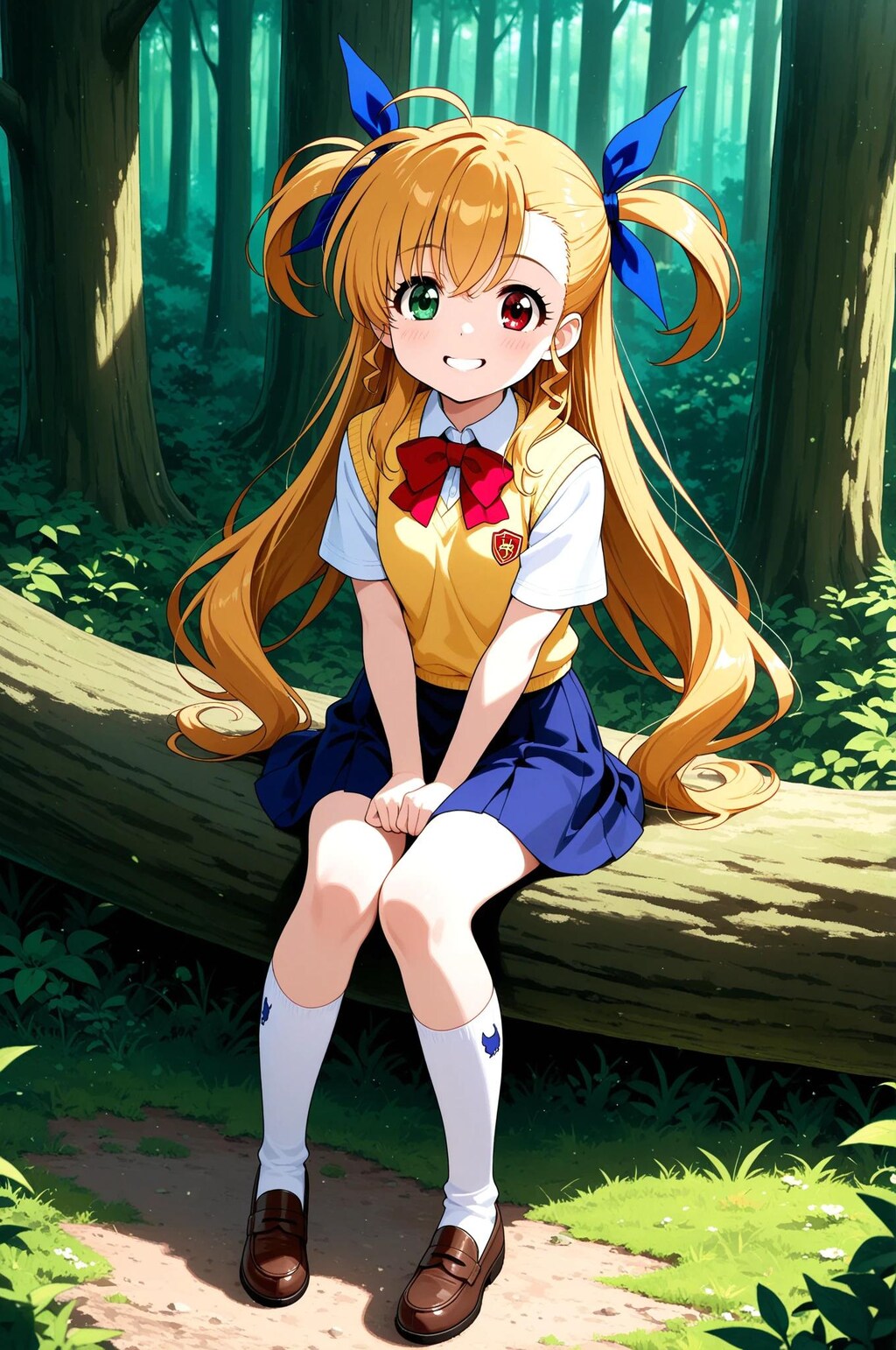 ヴィヴィオ➡　遊んでくれませ～んか♪