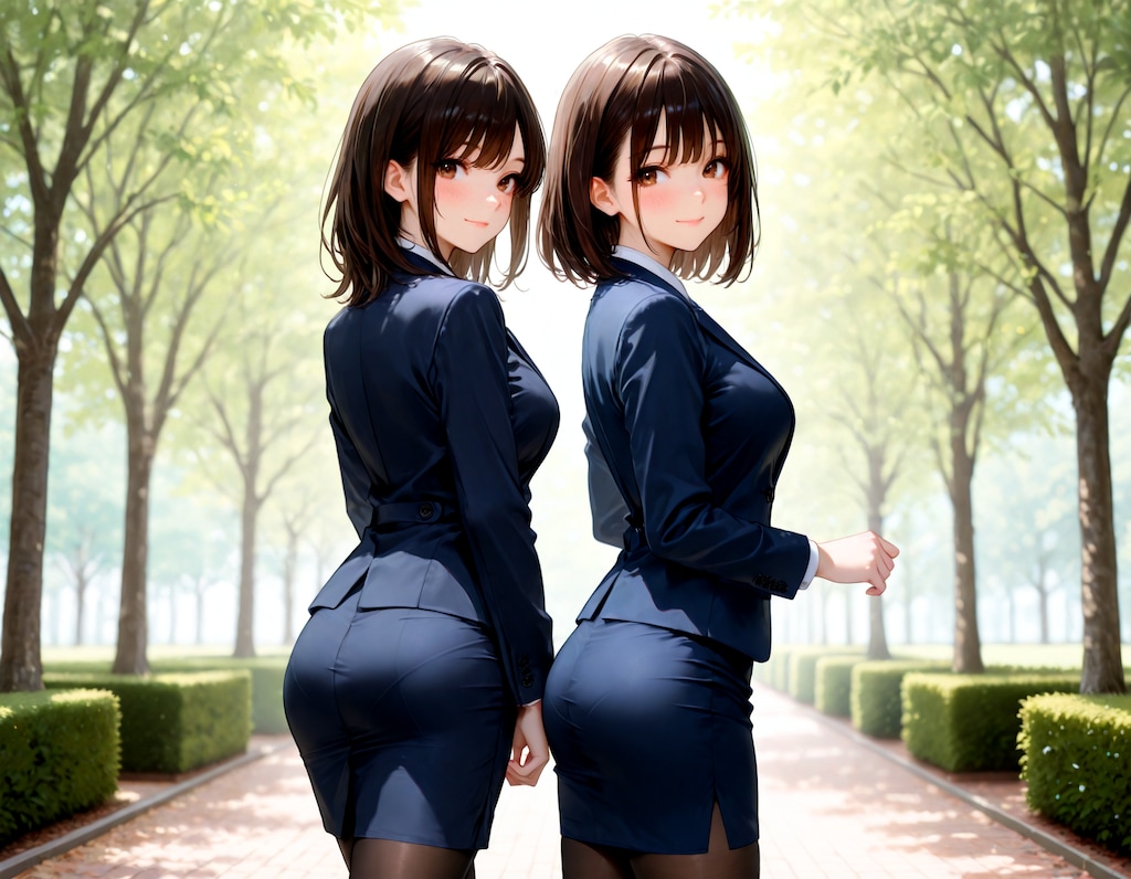 新人OL二人組