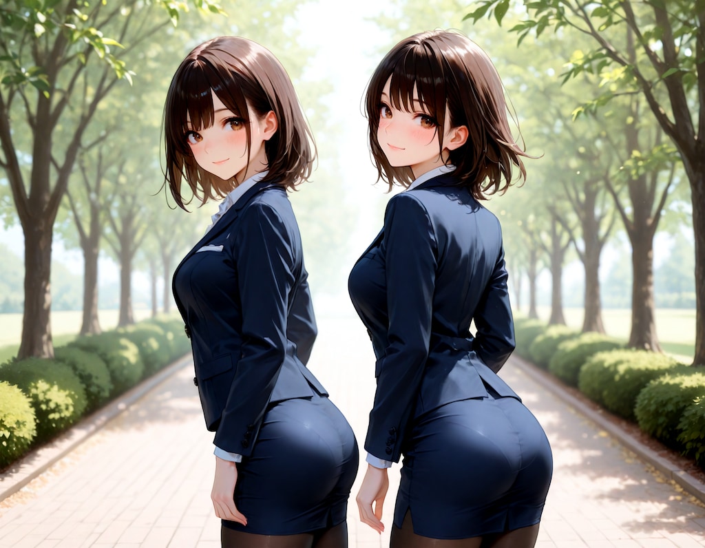 新人OL二人組