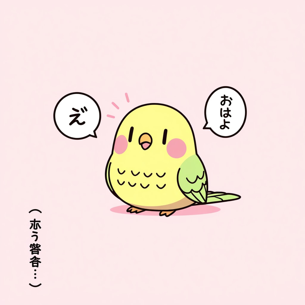 気まぐれインコ