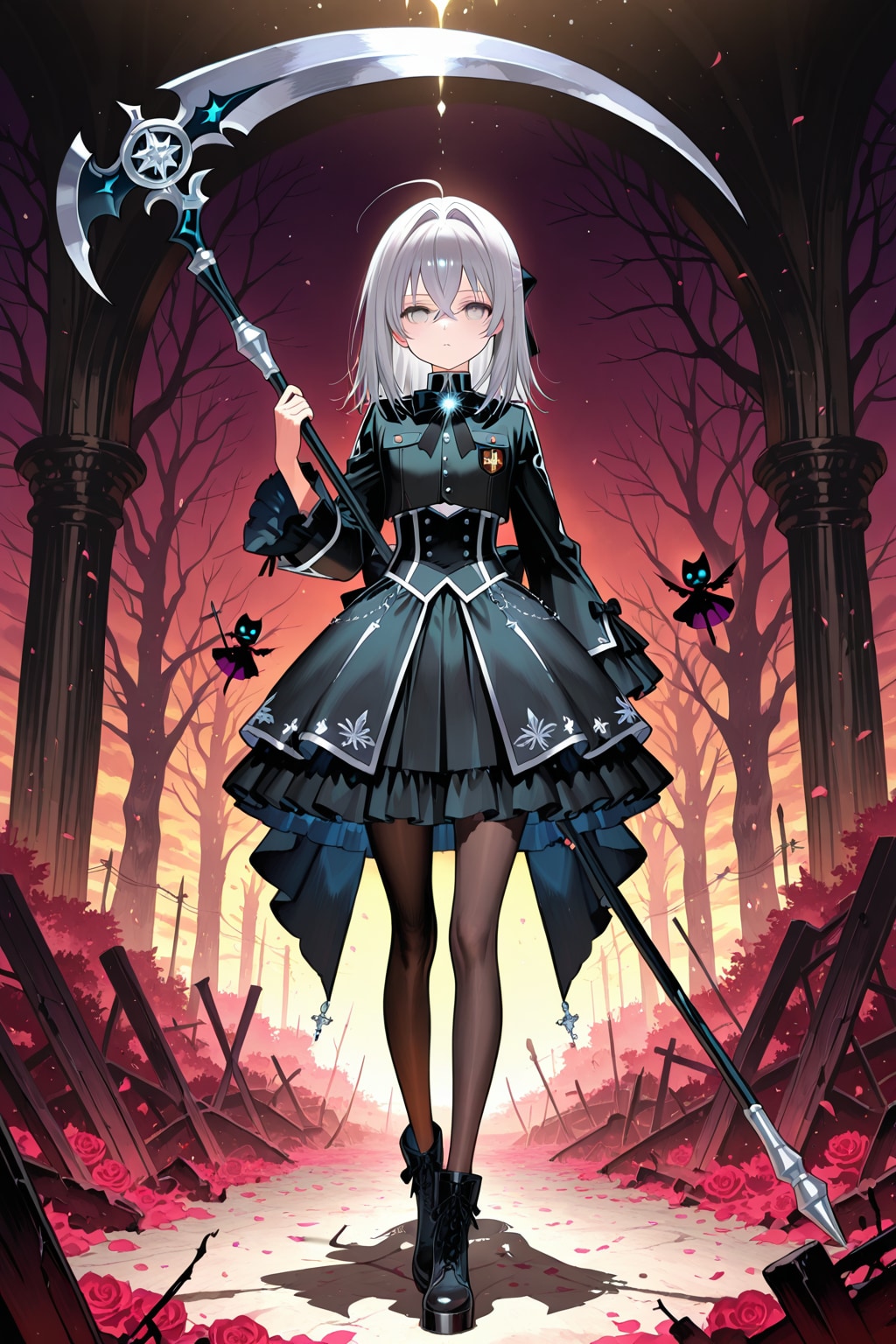 銀髪ちゃん改め雪乃ちゃん | の人気AIイラスト・グラビア