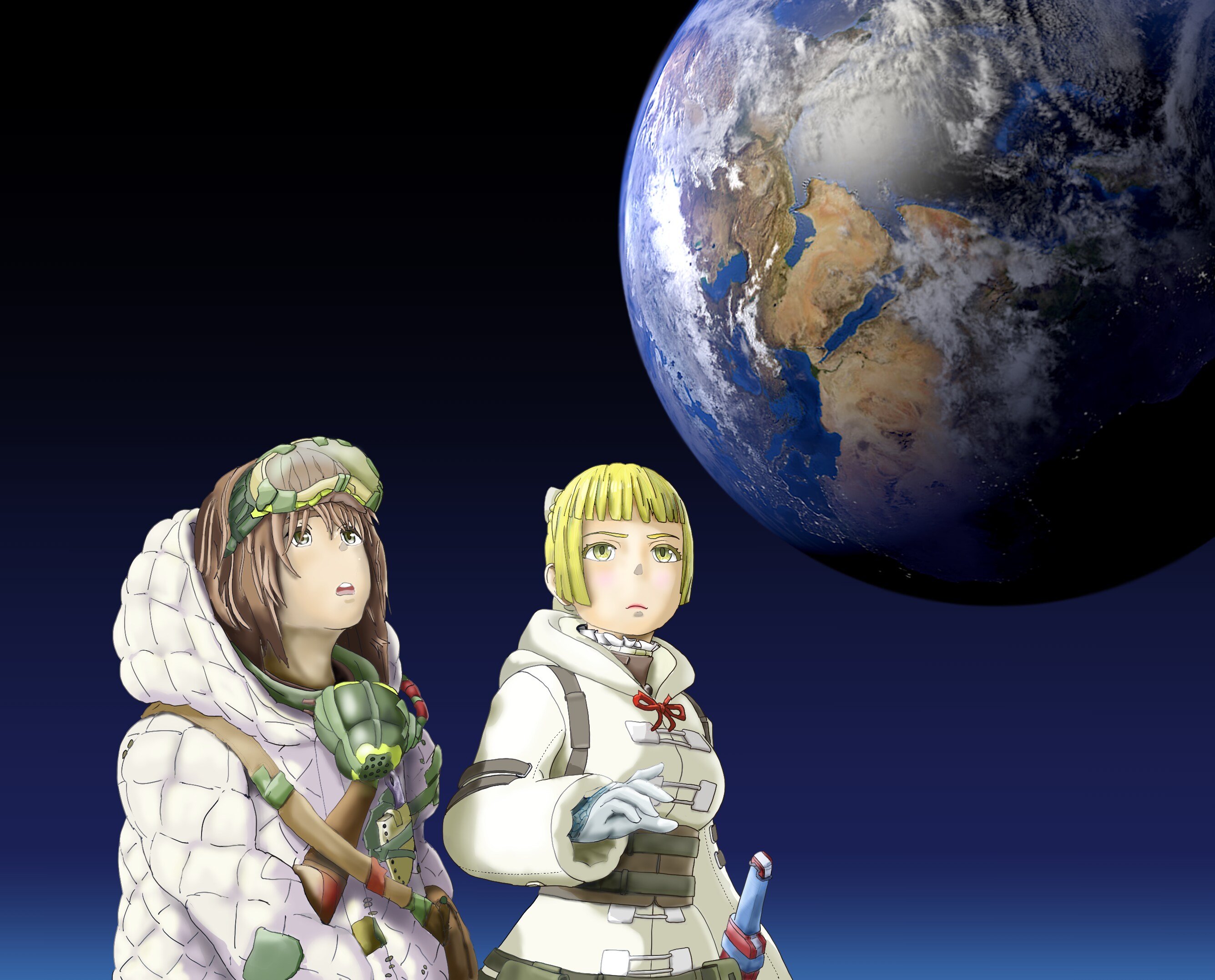 国境線なんて見えないよ | の人気AIイラスト・グラビア