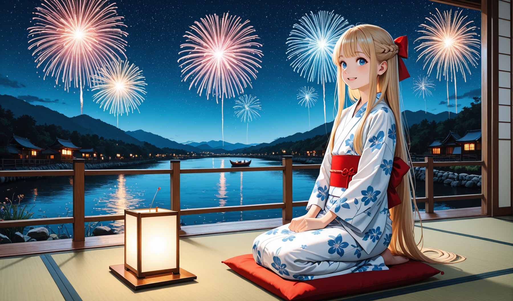 花火の日 | の人気AIイラスト・グラビア