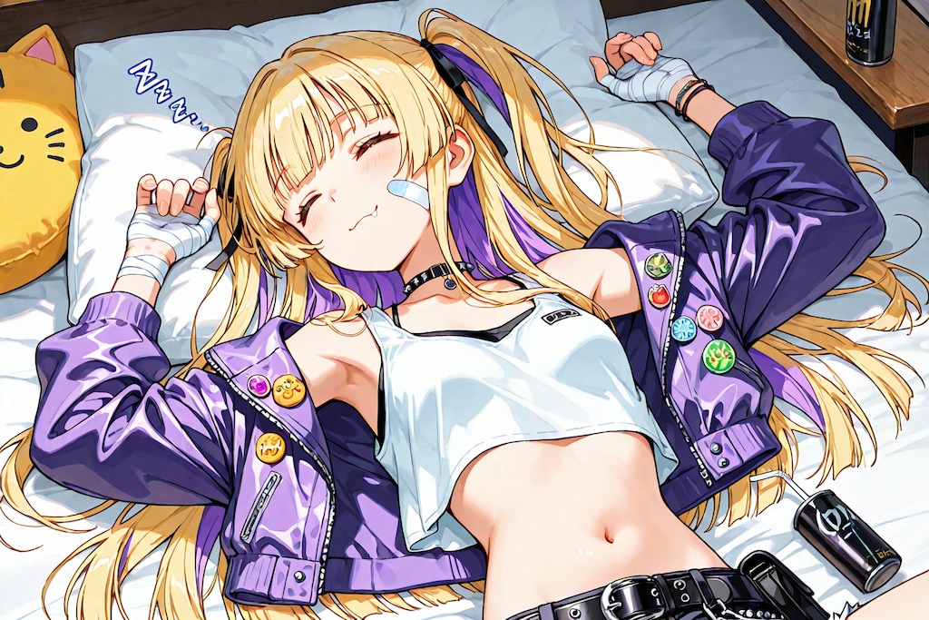 元気の素をくれる住所不定少女