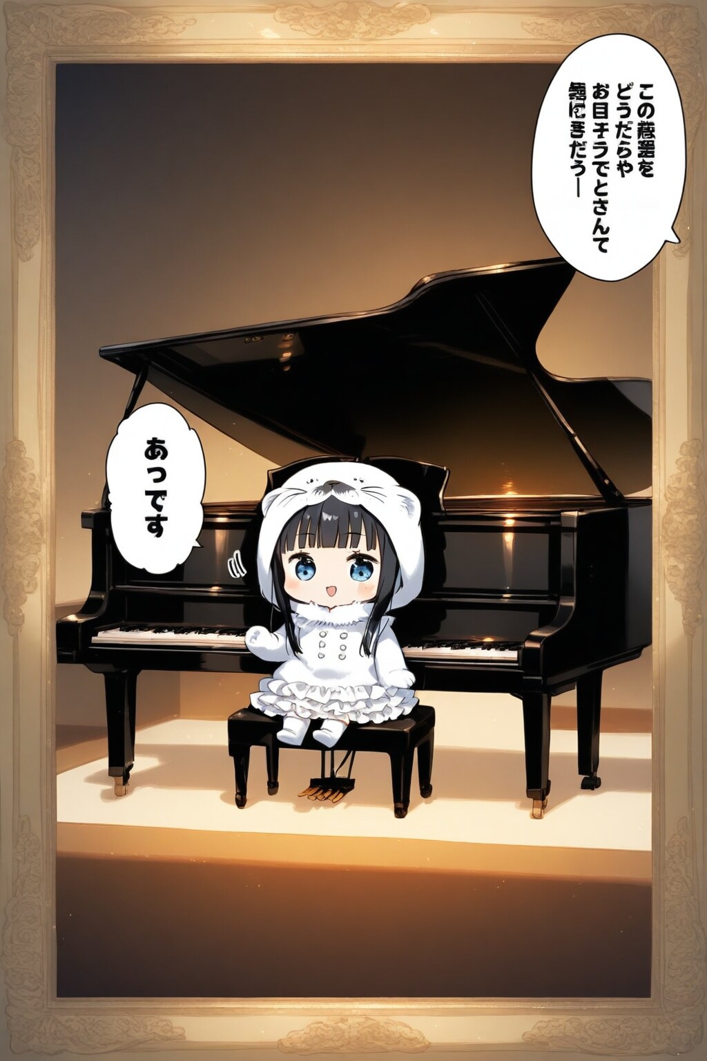 ラッコ姫はピアノを弾かない