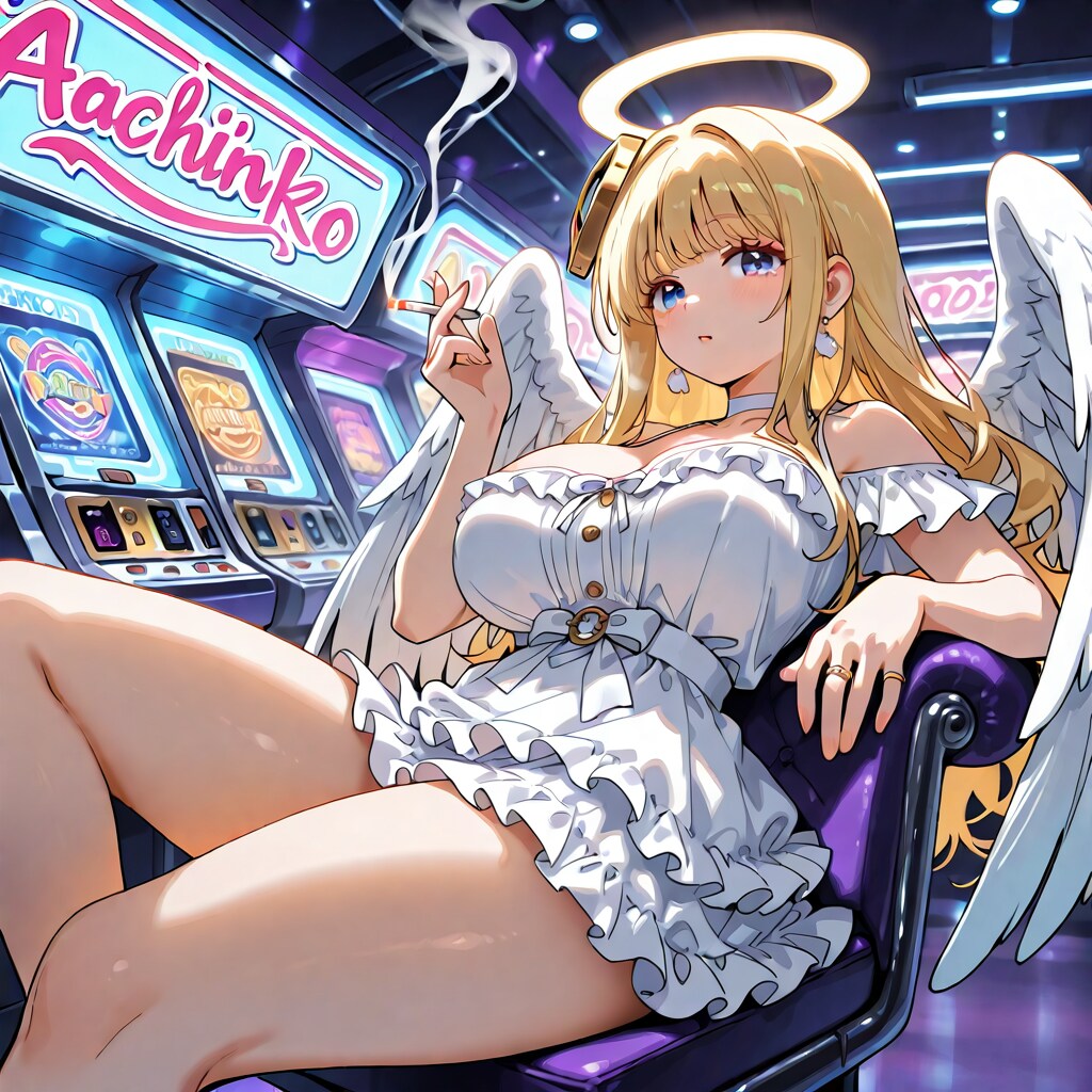下界で仕事してない天使。
