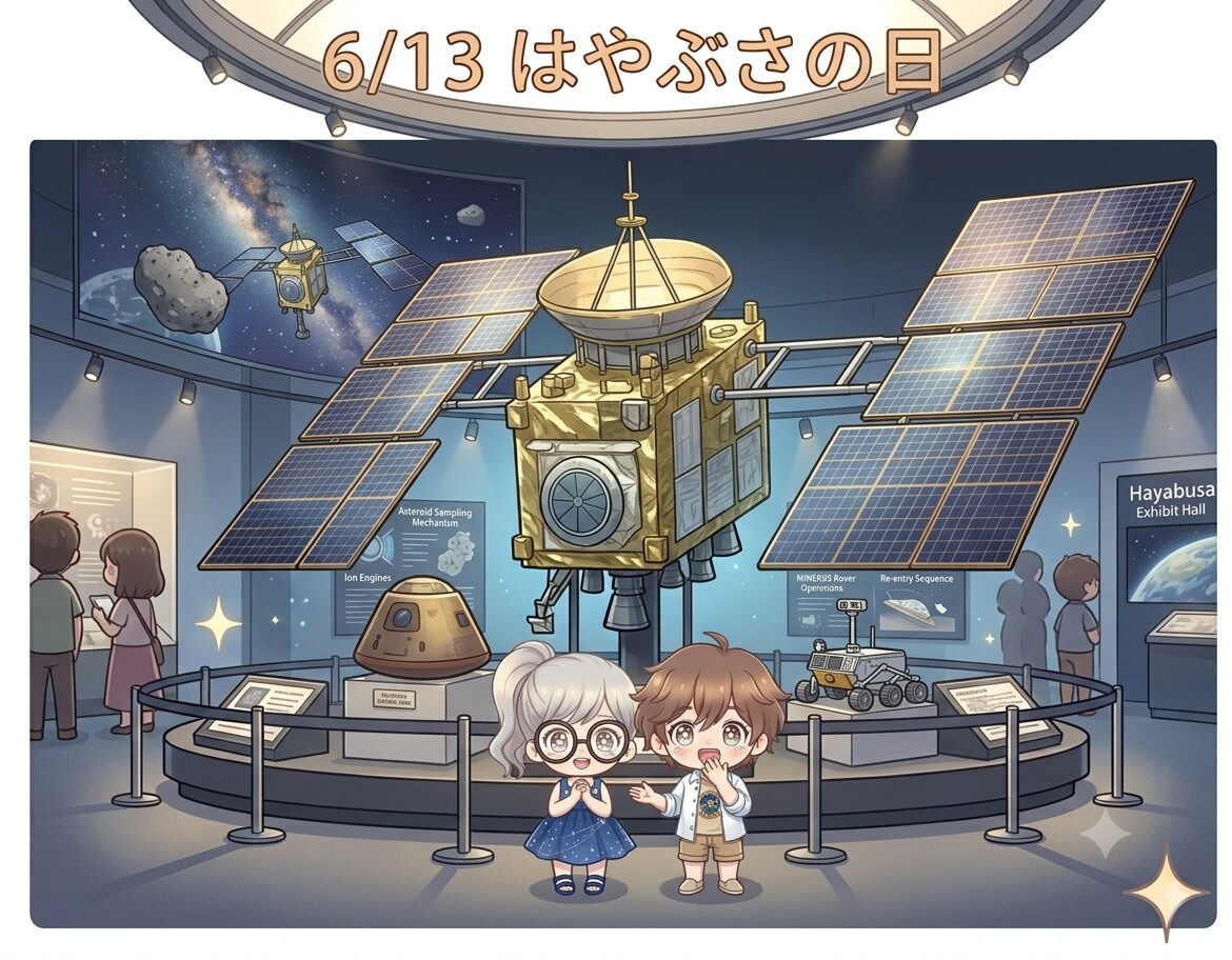 今日は「はやぶさの日」