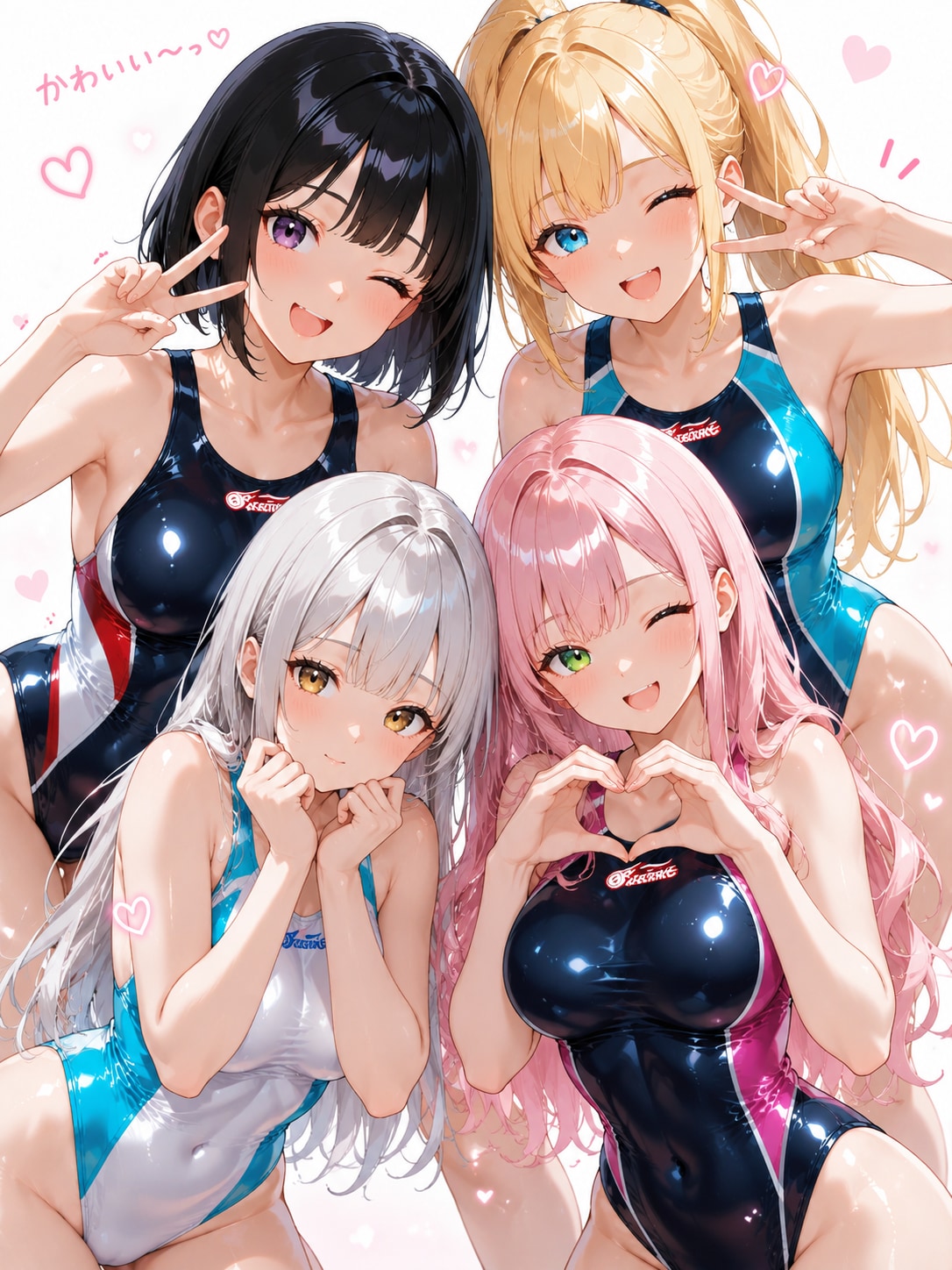 競泳水着♡