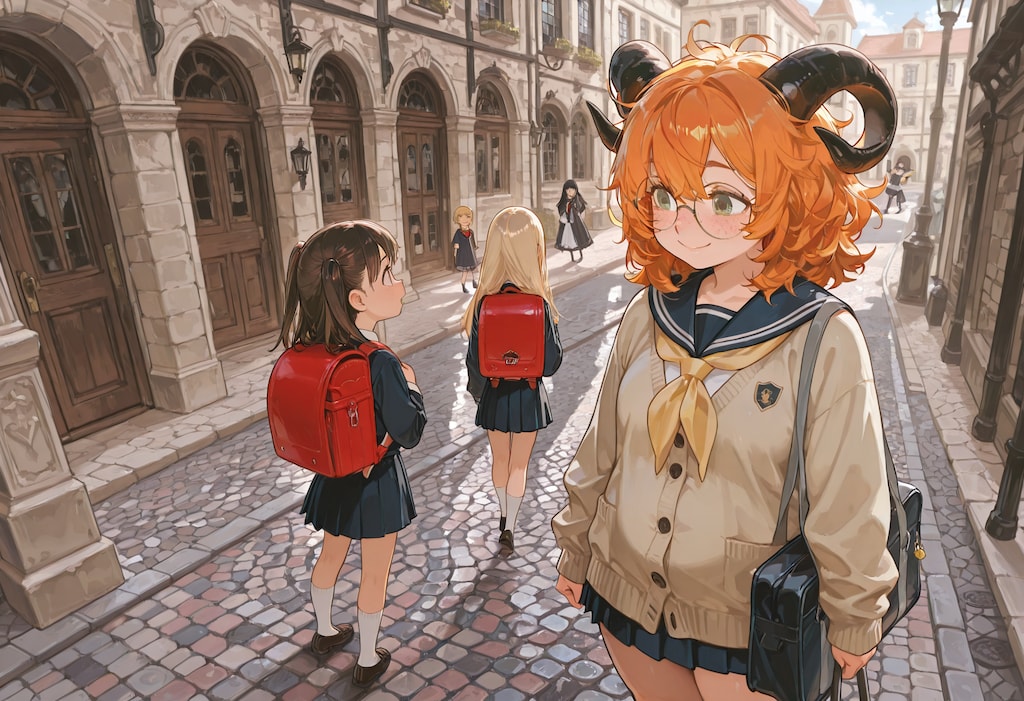 通学風景