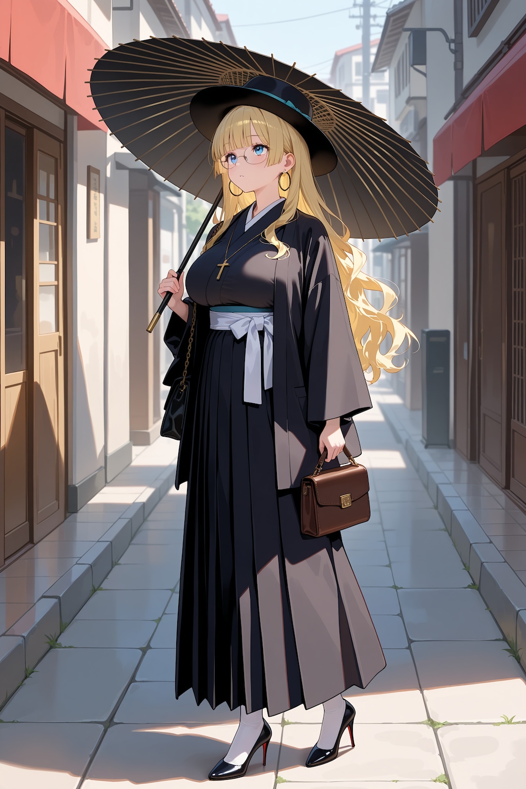 着物グレースさん（和洋折衷）