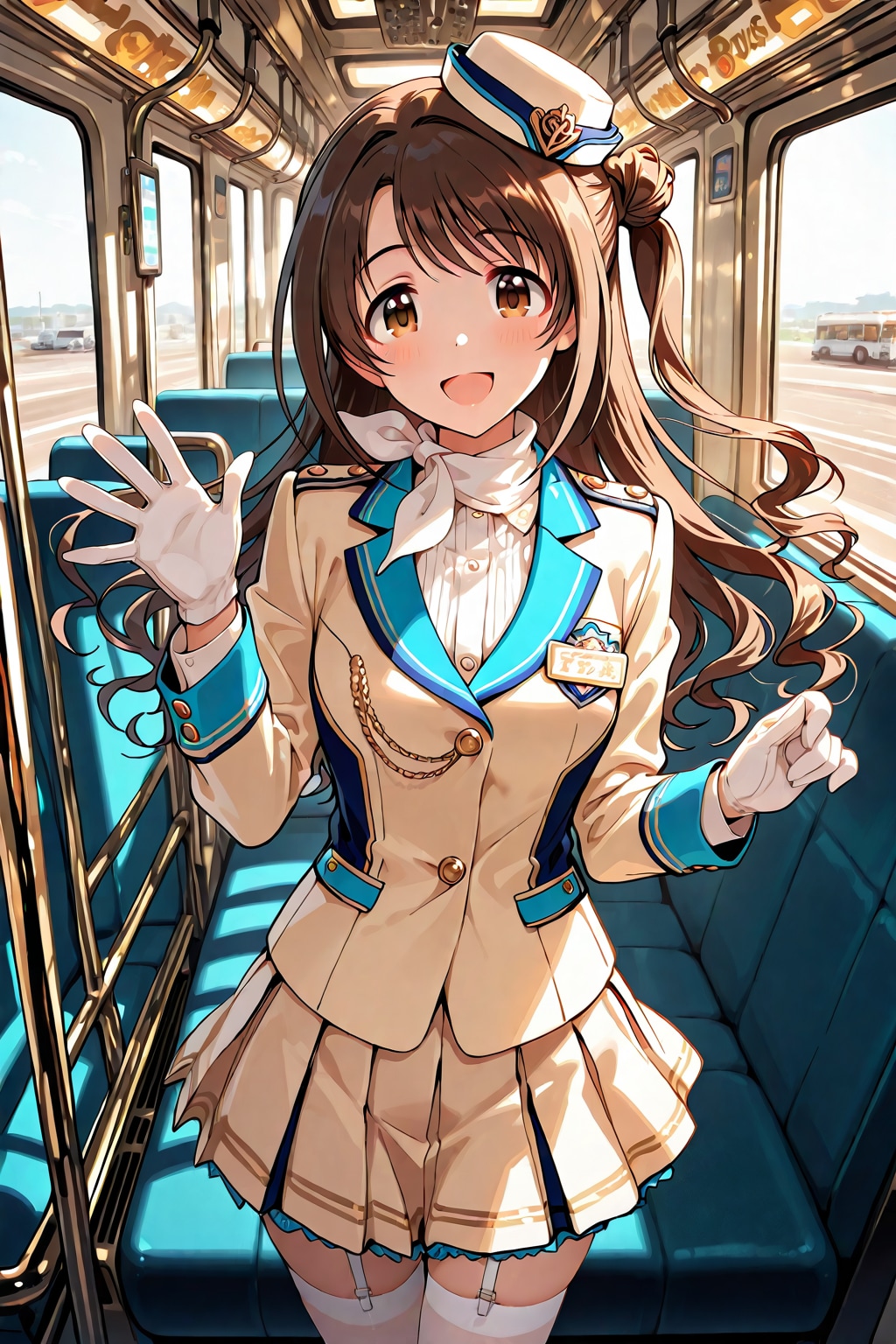 しまむ―バスガイド♪