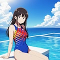 井ノ上たきなの競泳水着姿　詰め合わせ　第３弾 9枚目