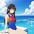 井ノ上たきなの競泳水着姿　詰め合わせ　第３弾 8枚目