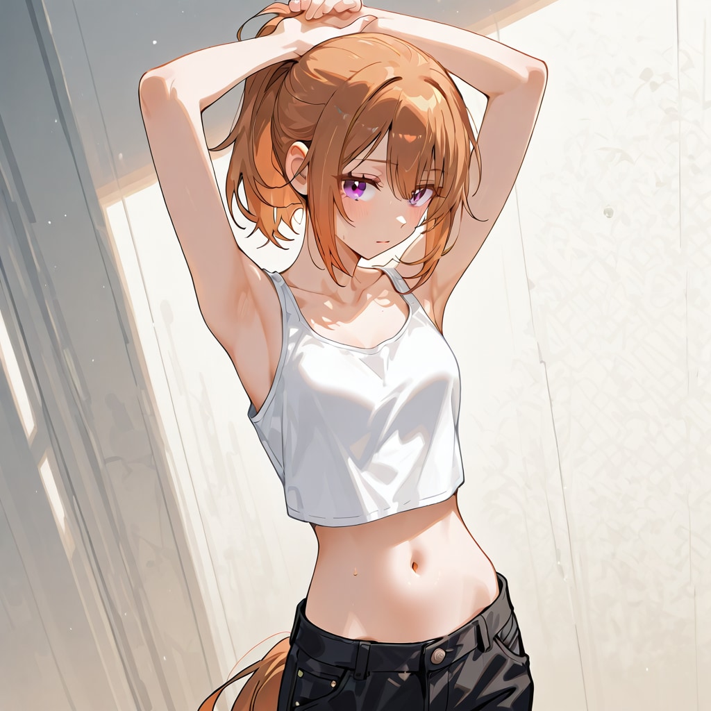 ポニーテール娘