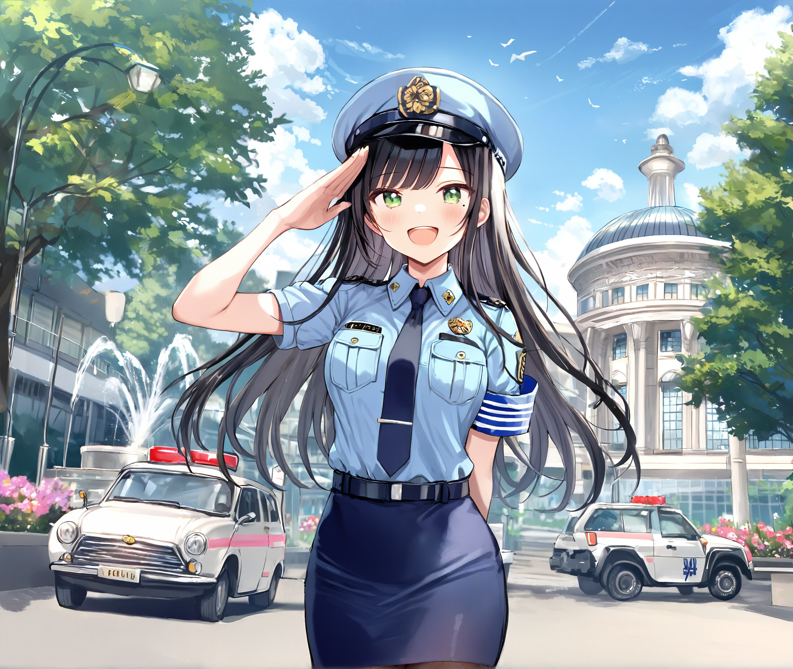 新人婦警さん | の人気AIイラスト・グラビア