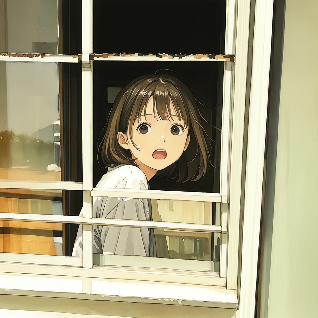 （覗き！付き纏いしてた人だ）