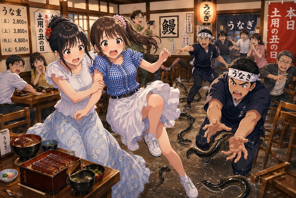 今日は土用の丑の日