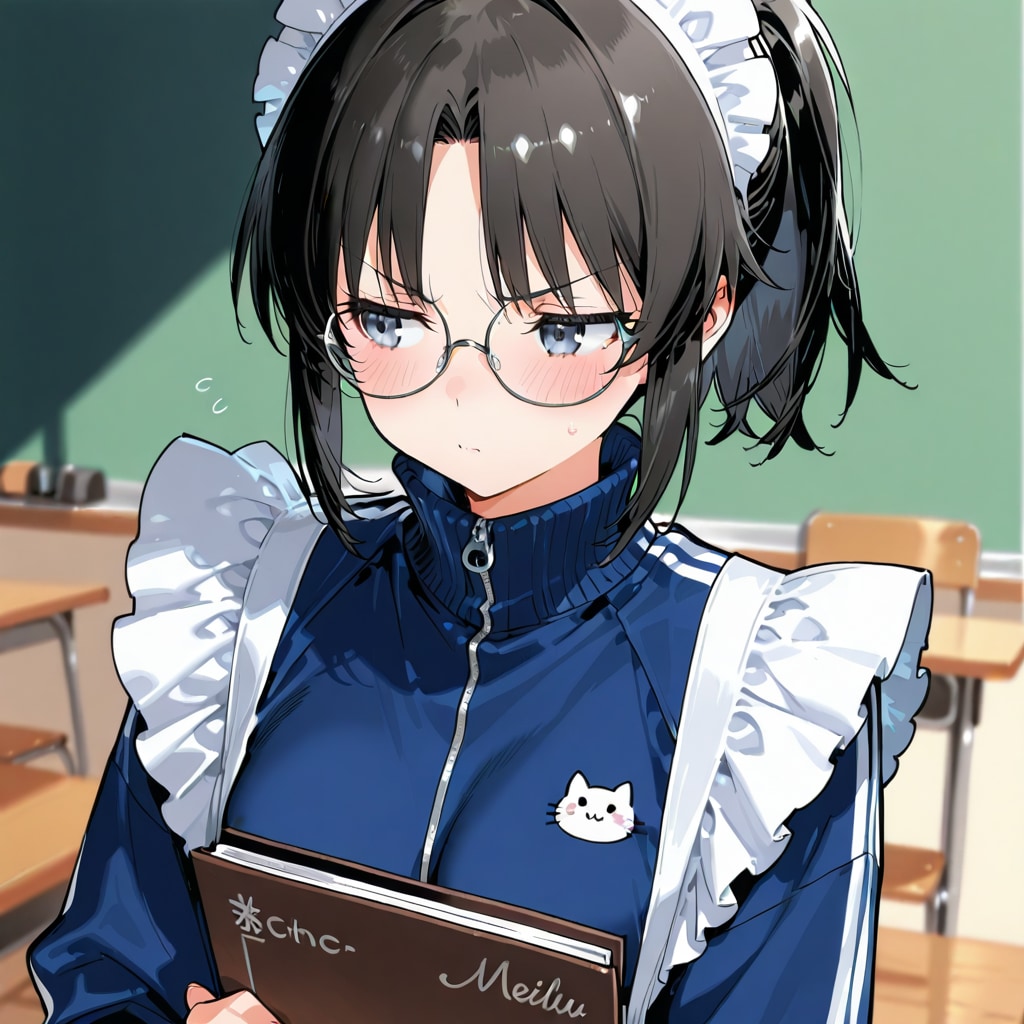 文化祭メイド楓ちゃん