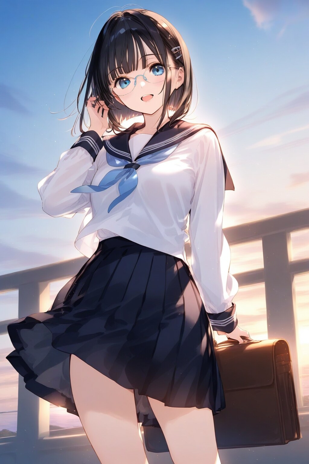 風とメガネちゃん👓✨